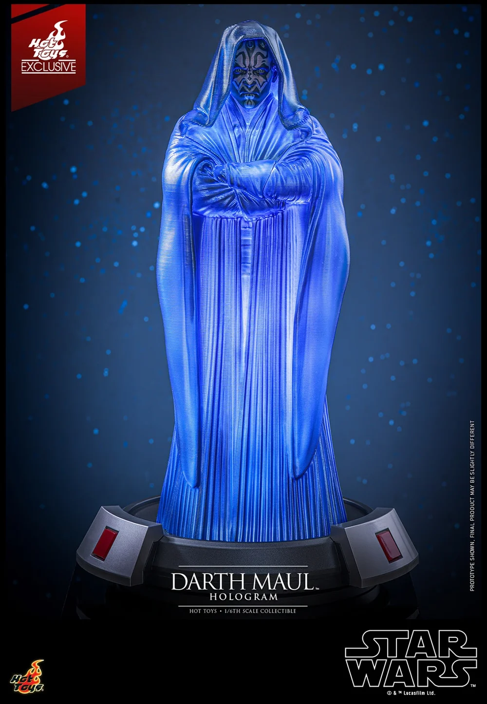 Hot Toys 1/6th Scale Star Wars Darth Maul Hologram Limited Edition Statue Image 1
