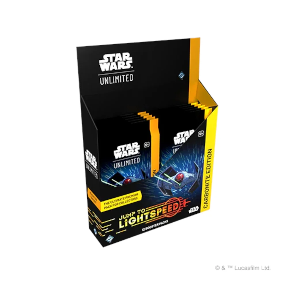 Star Wars Unlimited Jump To Lightspeed Carbonite Booster Pack Image 1