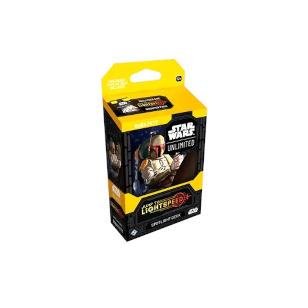 Star Wars: Unlimited Jump To Lightspeed Boba Fett Spotlight Deck Image 1