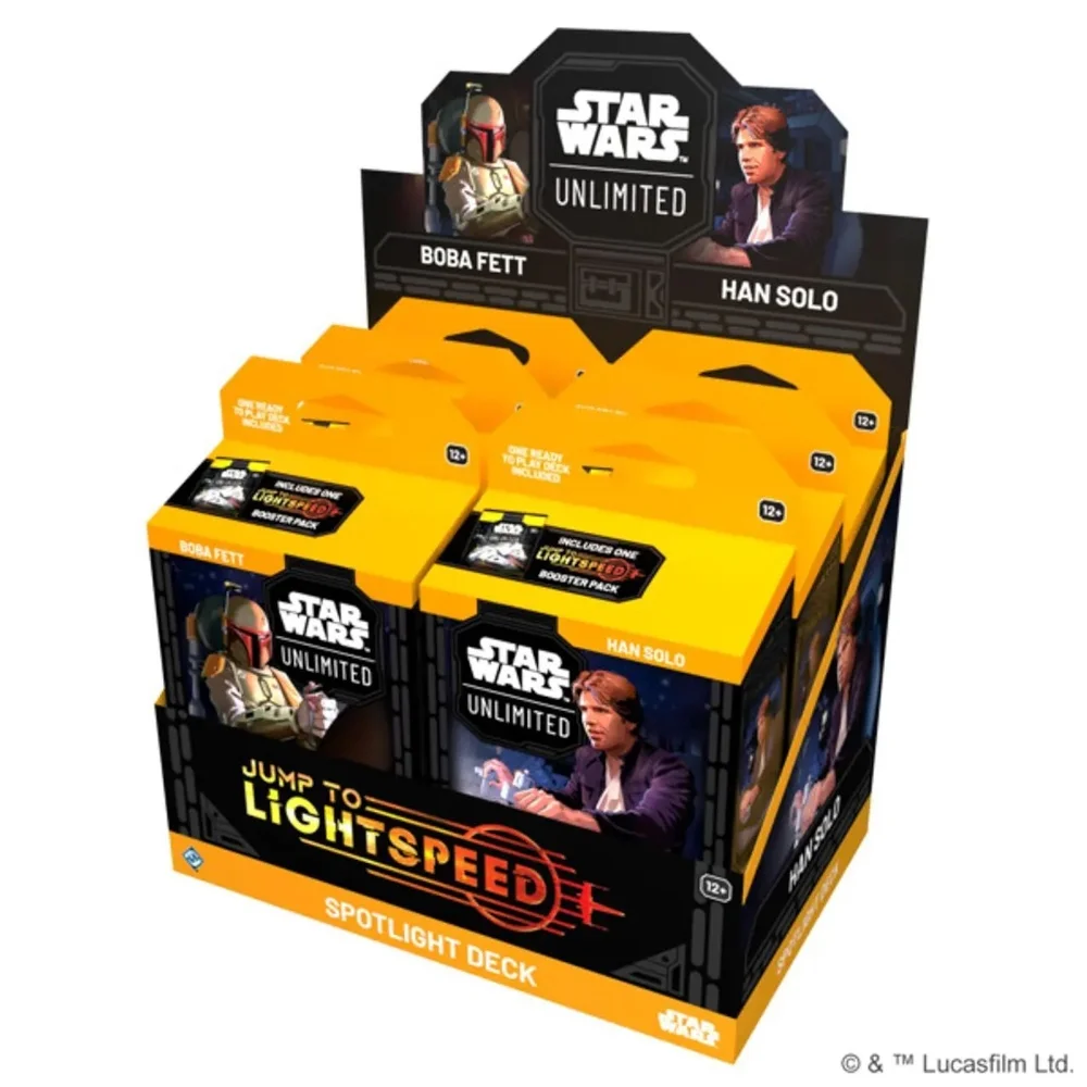 Star Wars: Unlimited Jump To Lightspeed Boba Fett Spotlight Deck Image 1