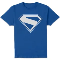 Superman Simple Sheild Unisex T-Shirt - Blue - undefined undefined