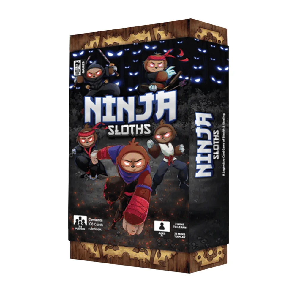 Ninja Sloths Card Game Kickstarter Edition Image 1