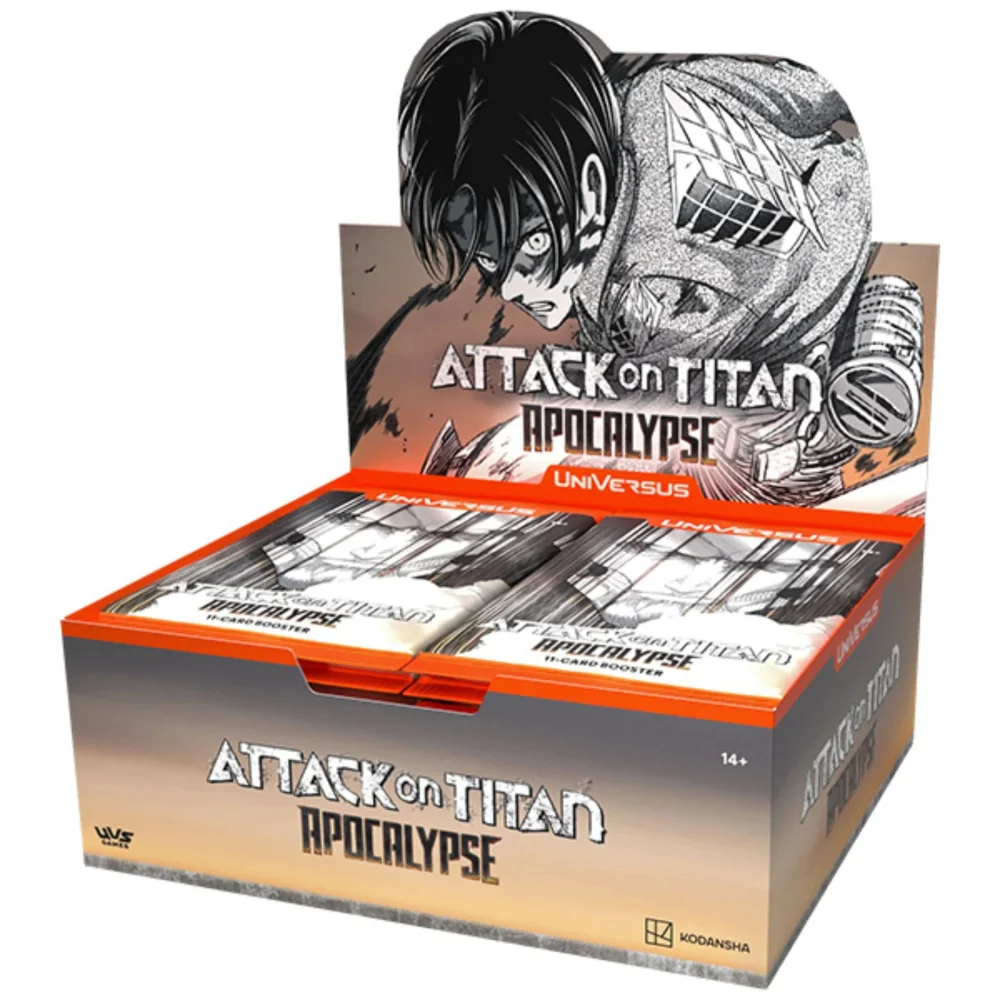 Attack on Titan TCG: Apocalypse Booster Display CDU (24 Packs) Image 1