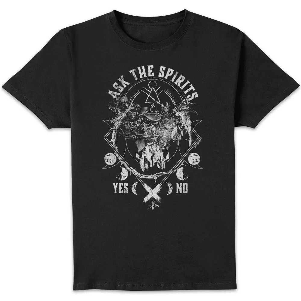 Yellow Jackets Ask The Spirits Unisex T-Shirt - Black - S Image 1