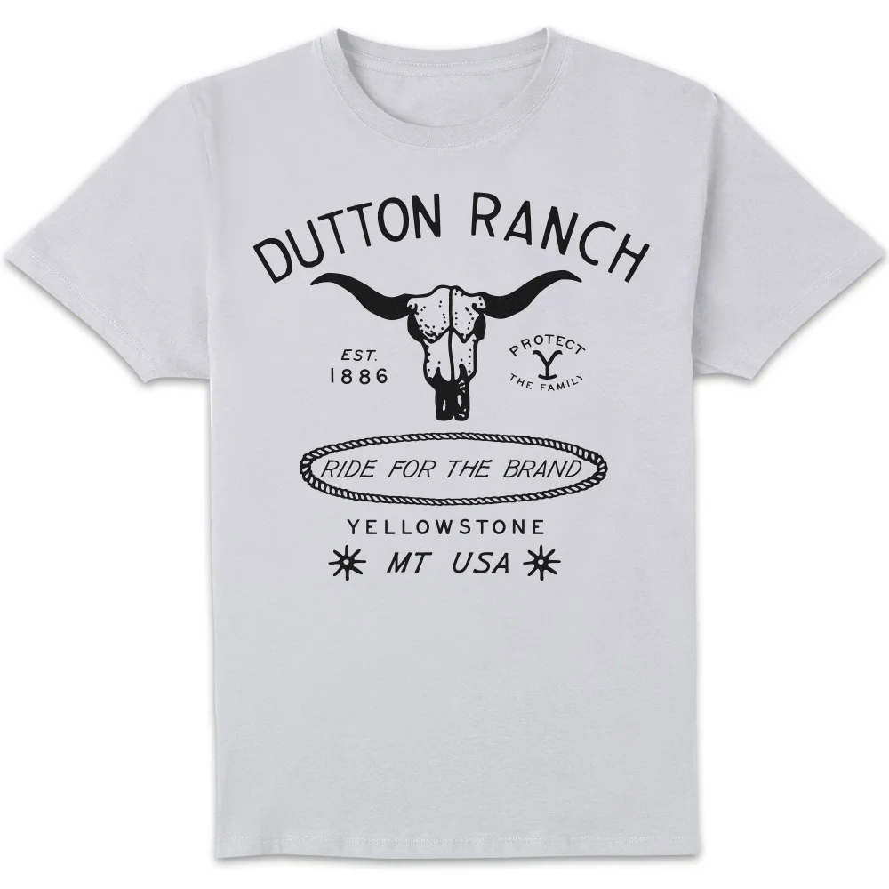 Yellowstone Ride For The Brand Unisex T-Shirt - White - S Image 1