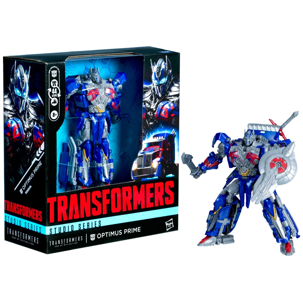 Transformers Studio Series Leader Class Transformers: Age of Extinction Optimus Prime 21.5-cm Action Figure, 8+ Image 1