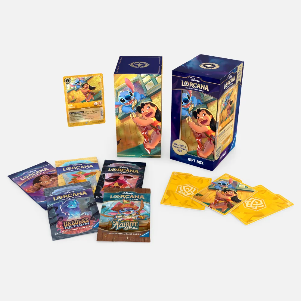 Disney Lorcana Trading Card Game Archazia's Island Lilo Gift Box Image 1