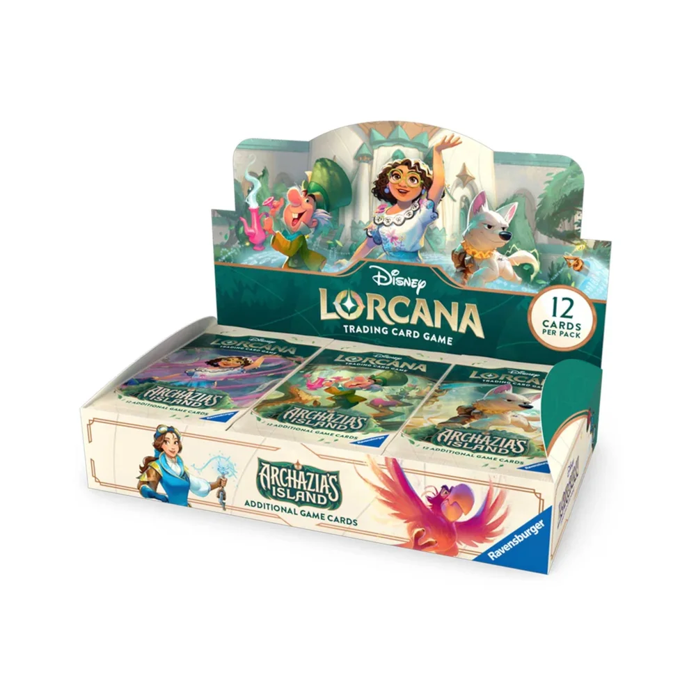 Disney Lorcana Trading Card Game Archazia's Island Booster Box (24 Packs) Image 1