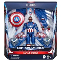 Hasbro Marvel Legends Series Captain America Captain America: Brave New World Deluxe Action Figure (6”) - undefined undefined
