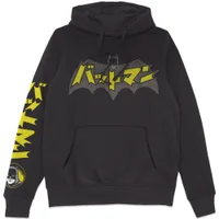 Batman Batmanga Logo Hoodie - Black