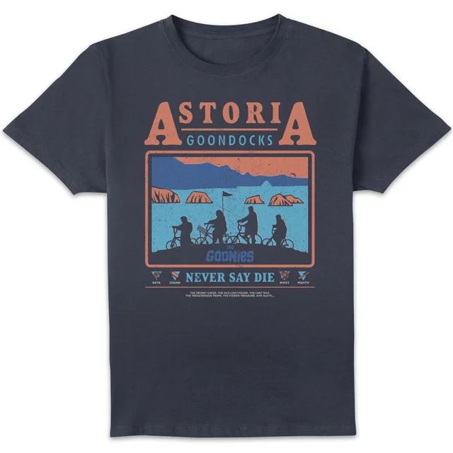 The Goonies Astoria Goondocks Unisex T-Shirt - Navy