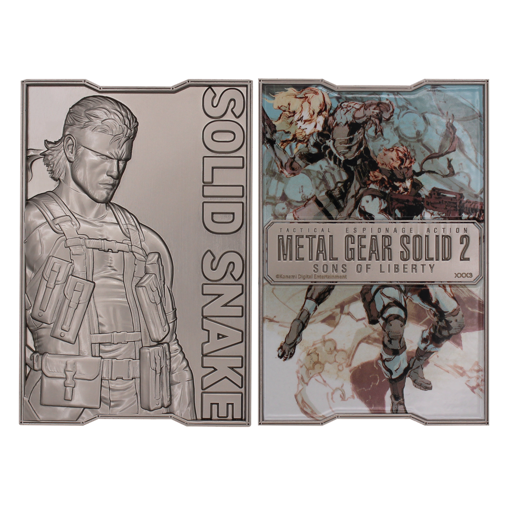 Metal Gear Solid 2 Snake Ingot Image 1