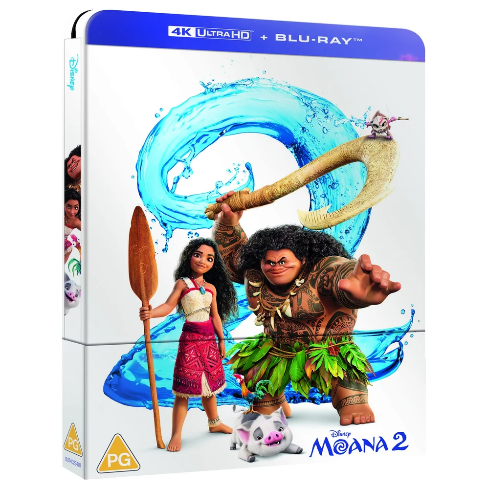 Disney's Moana 2 4K Ultra HD & Blu-ray SteelBook Image 1