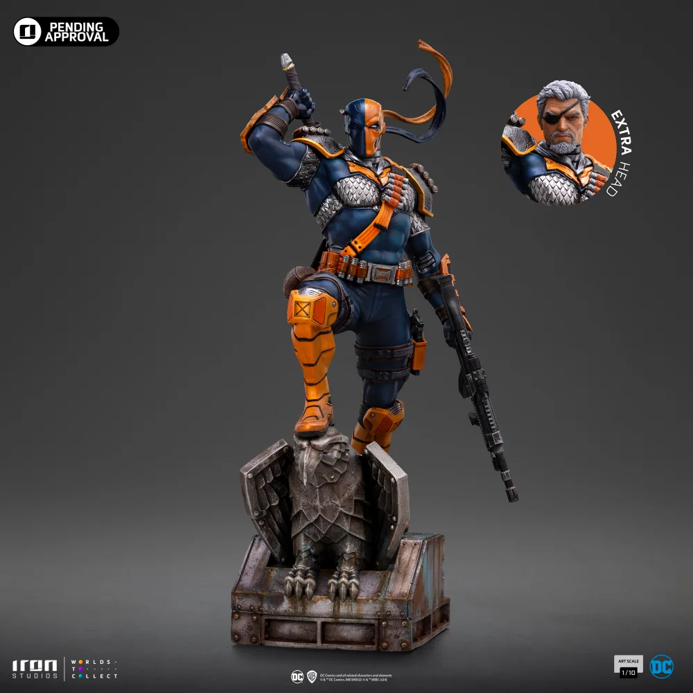 Iron Studios DC Comics Series #9 Art Scale 1/10 Deathstroke Statue Image 1