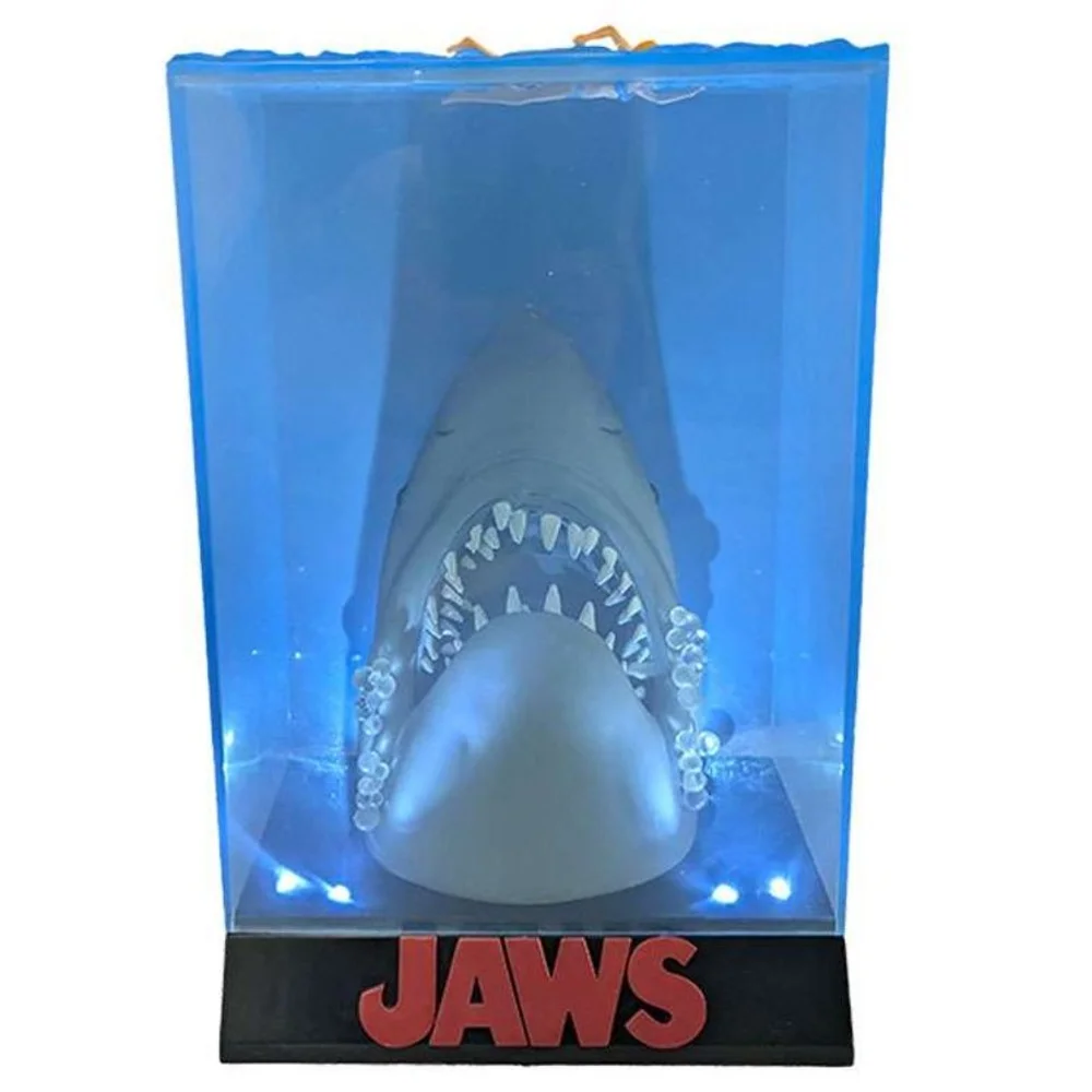 JAWS "LIGHT-UP" 3D POSTER 50TH ANNIVERSARY Image 1