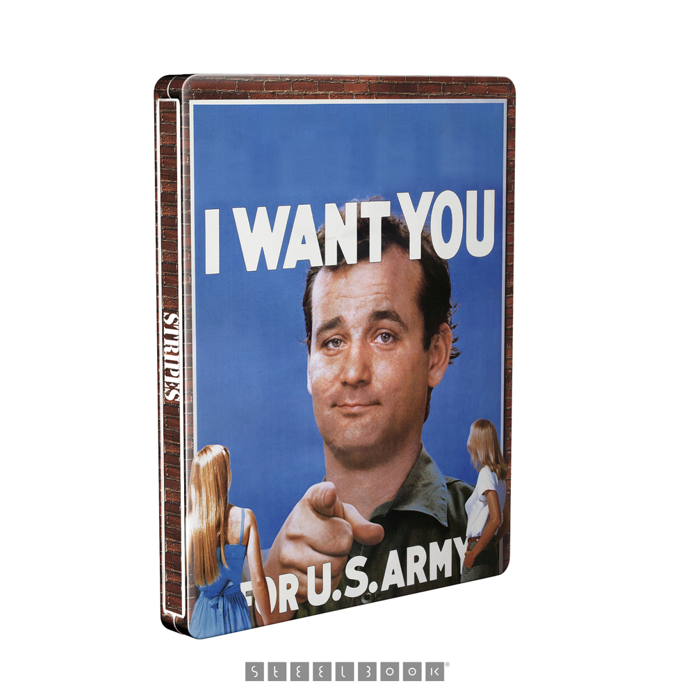 Stripes 4K Ultra HD SteelBook (includes Blu-ray) Image 1