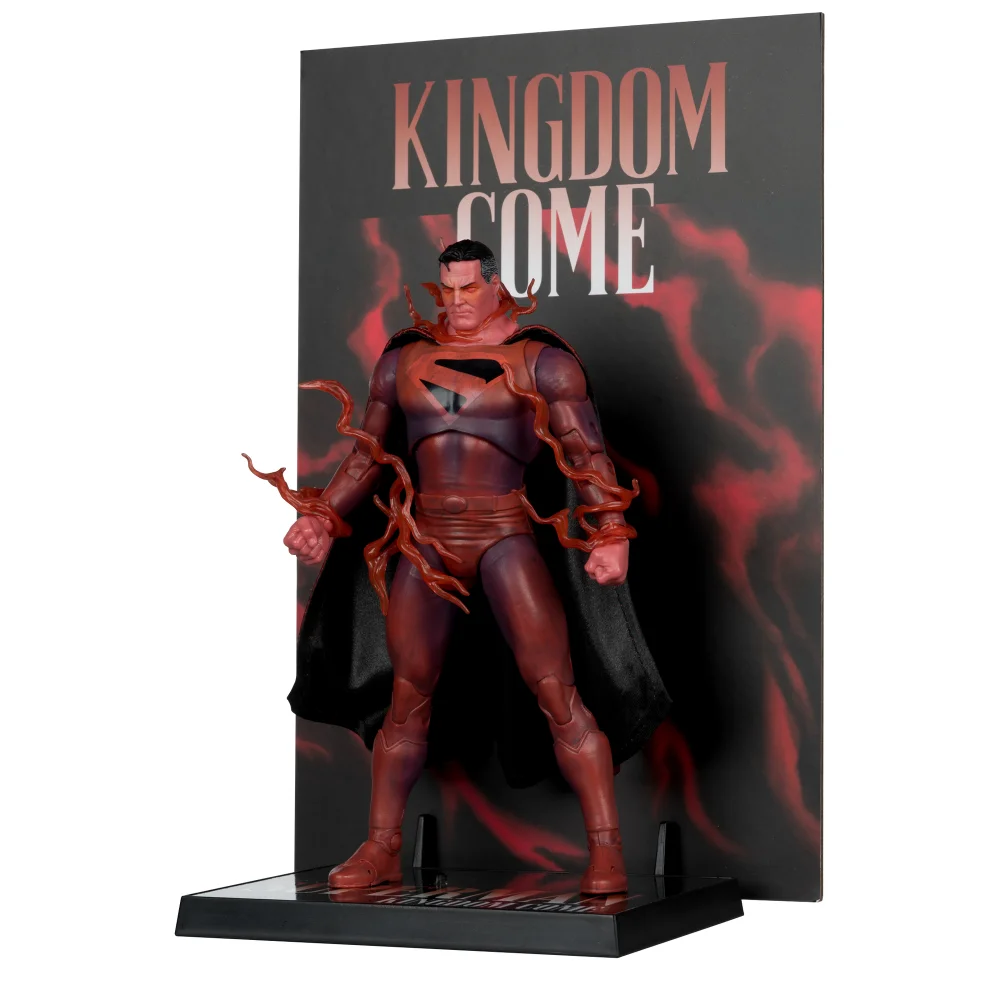 McFarlane DC Multiverse Cover Recreations Kingdom Come Superman Gold Label Version Action Figure (7") Image 1