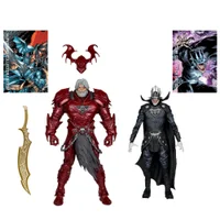 McFarlane DC Comics Dark Multiverse #4 Knight Armour Batman Who Laughs & Merciless Collector's Edition 2 Pack - undefined undefined