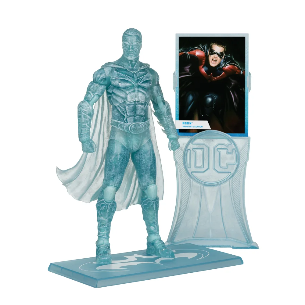 McFarlane DC Multiverse Batman And Robin Frostbite Robin Gold Label Version Action Figure (7") Image 1