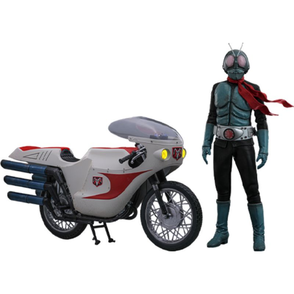 Hot Toys Kamen Rider 1/6 Scale Kamen Rider No. 1 and Cyclone No.1 Figure Image 1