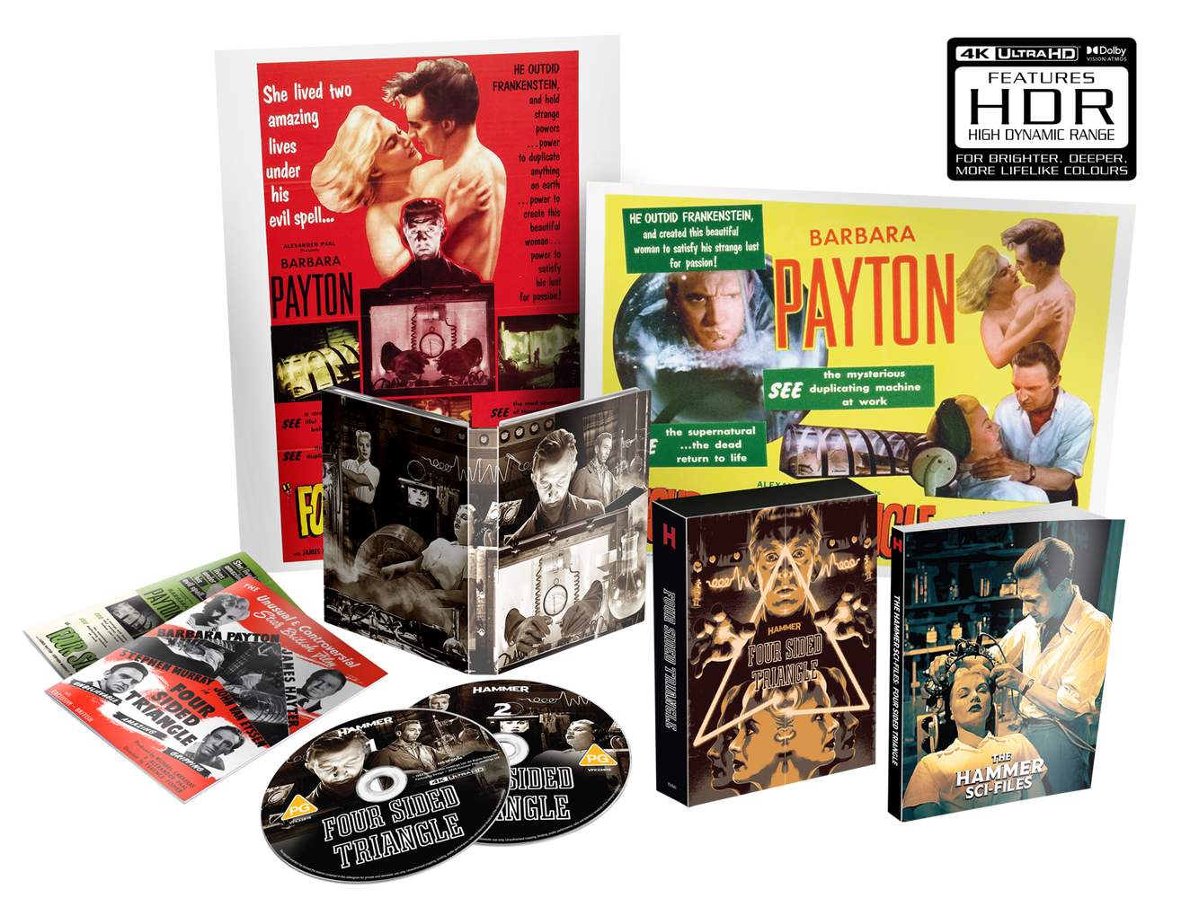 Four Sided Triangle Limited Collector's Edition 4K Ultra HD & Blu-ray Image 1