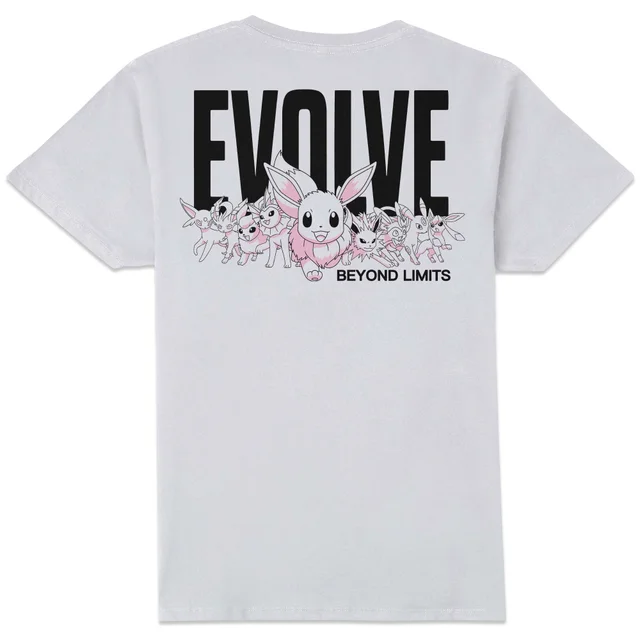 Pokémon Chain Of Eevee Evolutions Unisex T-Shirt - White