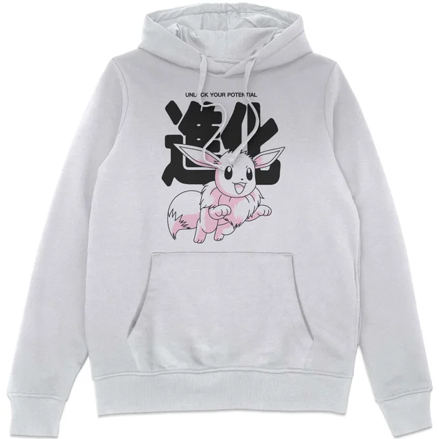 Pokémon Circle Of Eevee Evolutions Hoodie - White