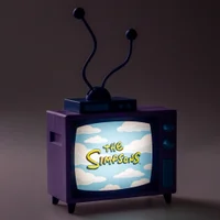 The Simpsons TV Lamp