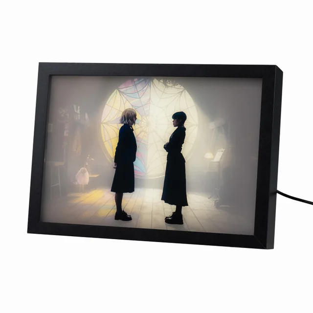 Wednesday LED Framed Print