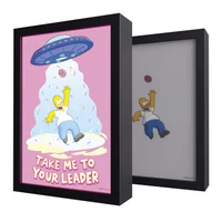 The Simpsons LED Framed Print - undefined undefined