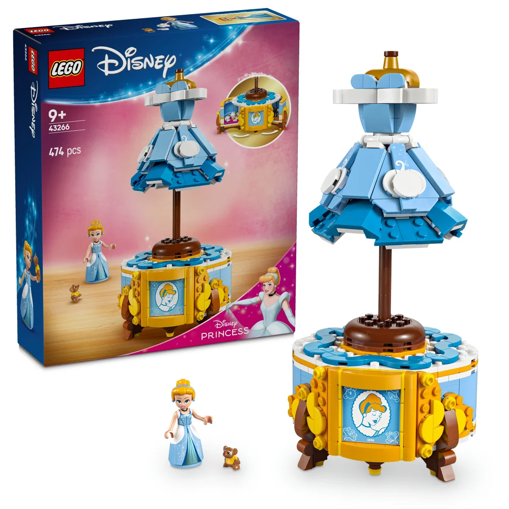 LEGO ǀ Disney Princess Cinderella’s Dress Building Toy 43266 Image 1