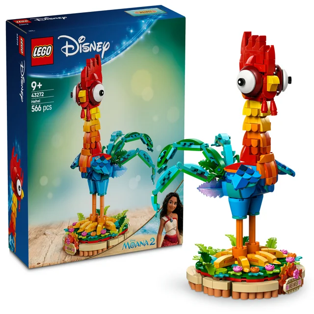 LEGO ǀ Disney Moana 2 Heihei Buildable Animal Toy 43272