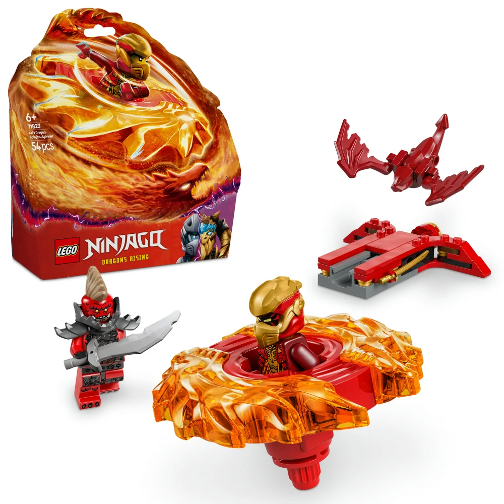 LEGO NINJAGO Kai’s Dragon Spinjitzu Spinner Toy Set 71823 Image 1