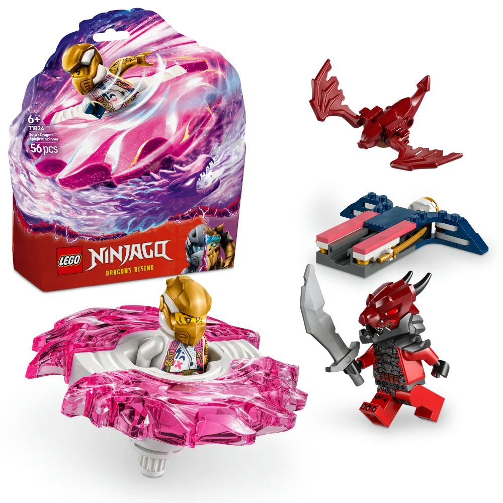 LEGO NINJAGO Sora’s Dragon Spinjitzu Spinner Toy 71824 Image 1