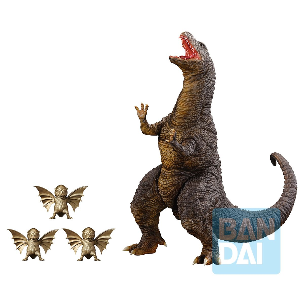 Ichibansho Godzilla Monster Biographies Godzillasaurus & Dorat Figure Image 1