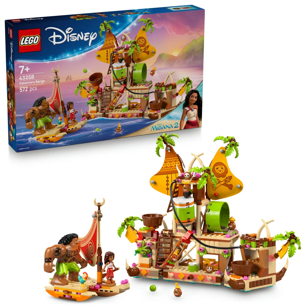 LEGO® ǀ Disney Moana 2 Kakamora Barge, Toy Building Set 43258 Image 1