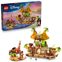 LEGO® ǀ Disney Moana 2 Kakamora Barge, Toy Building Set 43258