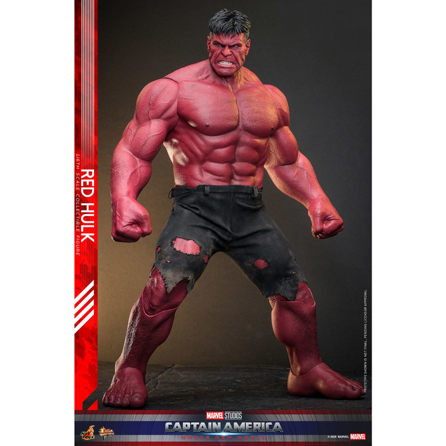 Hot Toys Marvel Captain America Brave New World Red Hulk 1/6 Scale Figure