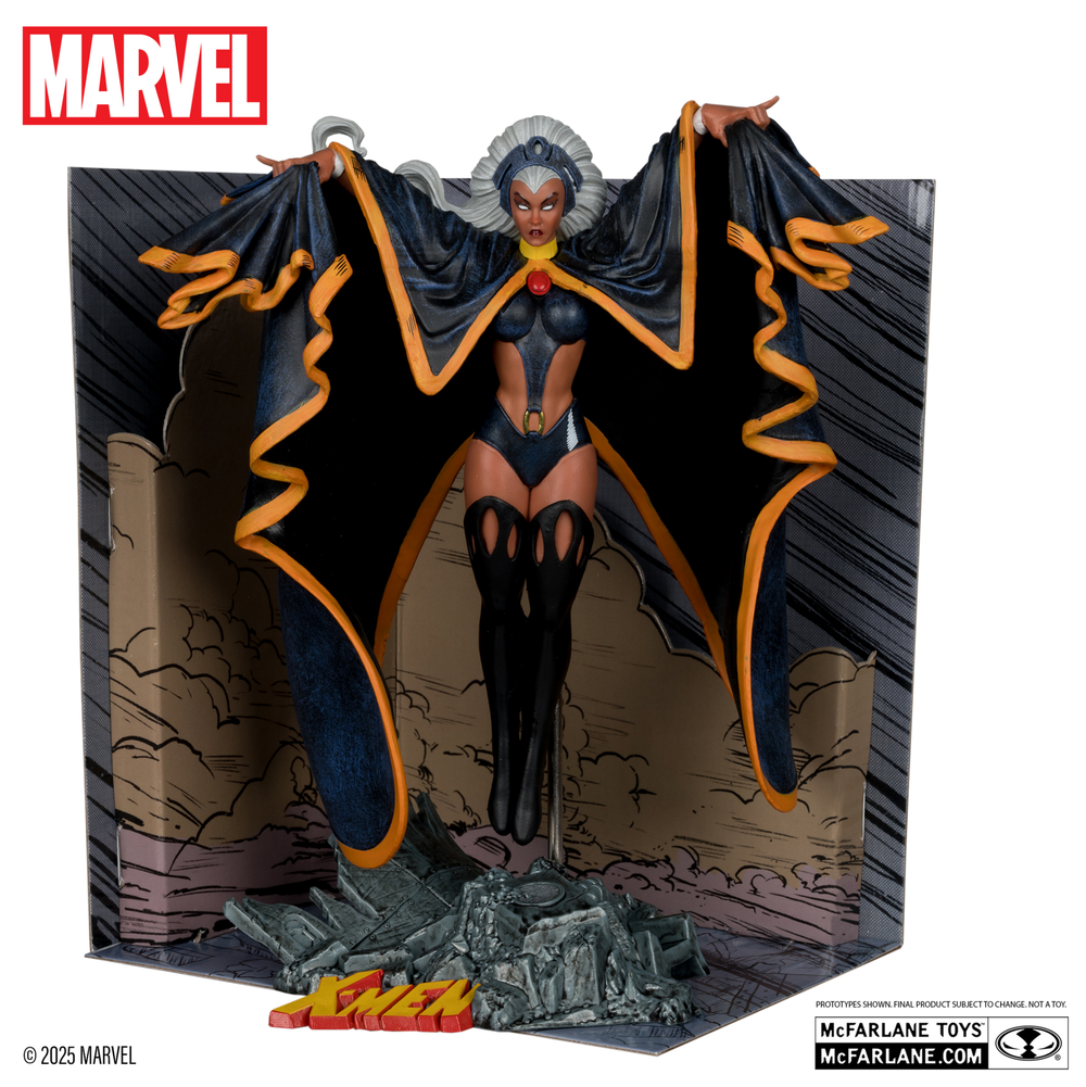 McFarlane Marvel Collection Wave 3 Marvel Tales #236 Storm 1:10 Scale Figure Image 1
