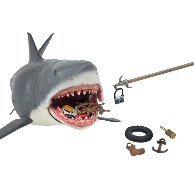 NECA - JAWS : THE GAME OF JAWS / 15 INCH HEAD TO TAIL ACTION FIGURE 50TH ANNIVERSARY