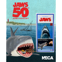 NECA - JAWS : THE GAME OF JAWS / 15 INCH HEAD TO TAIL ACTION FIGURE 50TH ANNIVERSARY - undefined undefined