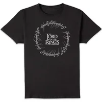 Lord Of The Rings Unisex T-Shirt - Black