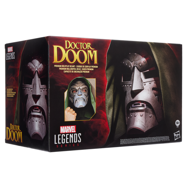 Hasbro Marvel Legends Series Doctor Doom Premium Roleplay Helmet, Fantastic Four Collectible Gear