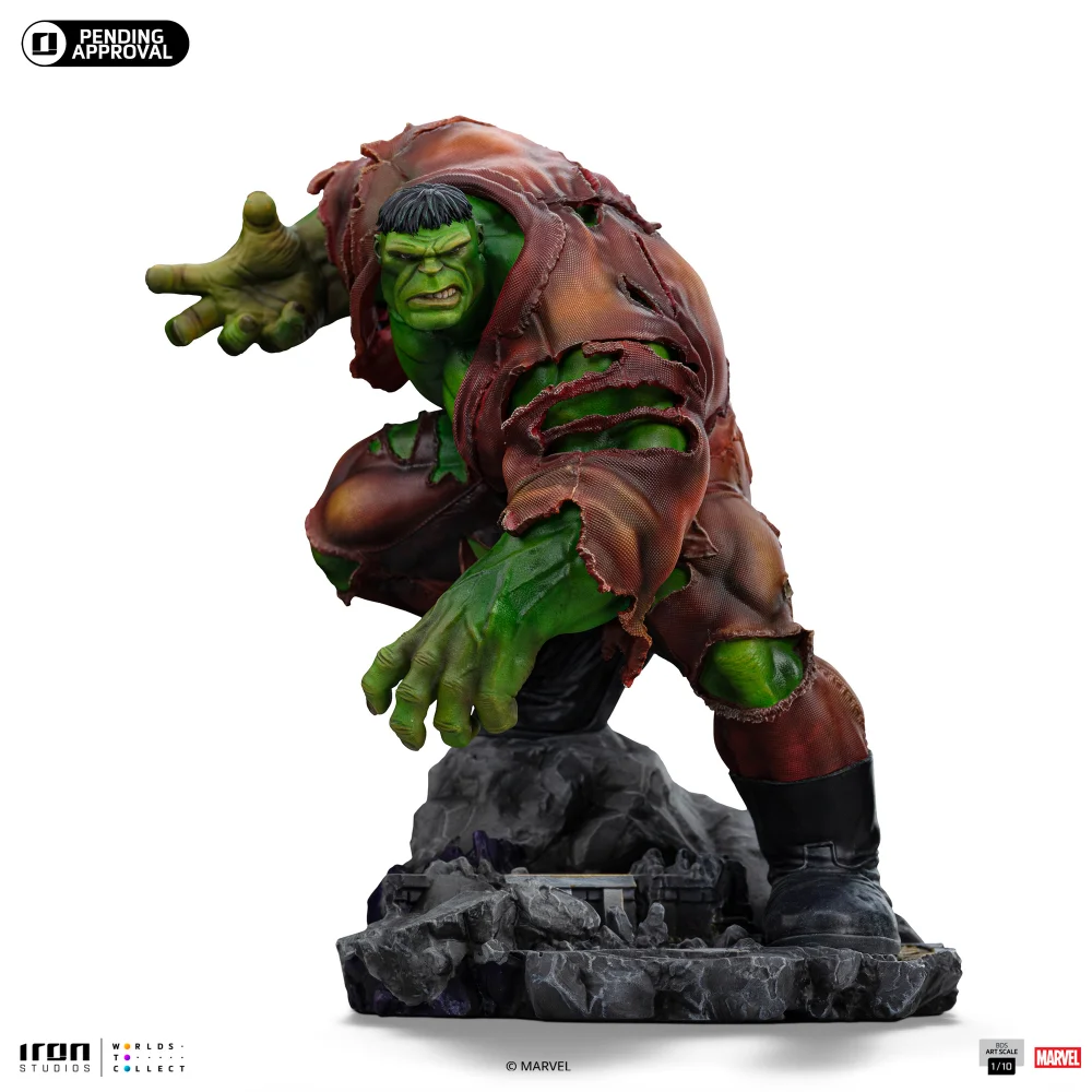 Iron Studios Marvel Infinity Gauntlet Hulk Art Scale 1/10 Statue Image 1