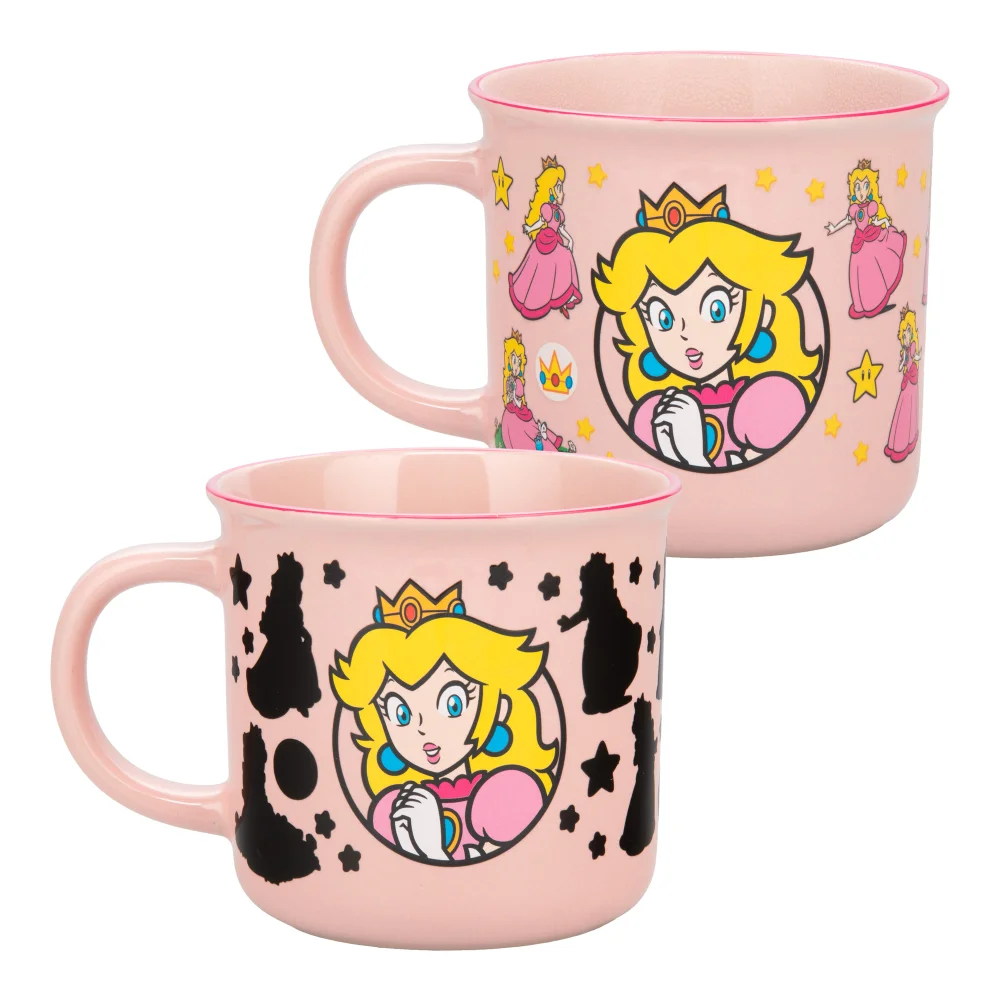 Super Mario Princess Peach Heat Change Mug Image 1