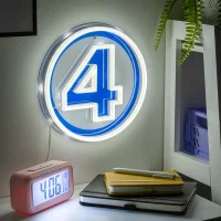 Fantastic Four Fantastic 4 Wall Mountable Led Neon Light - undefined undefined