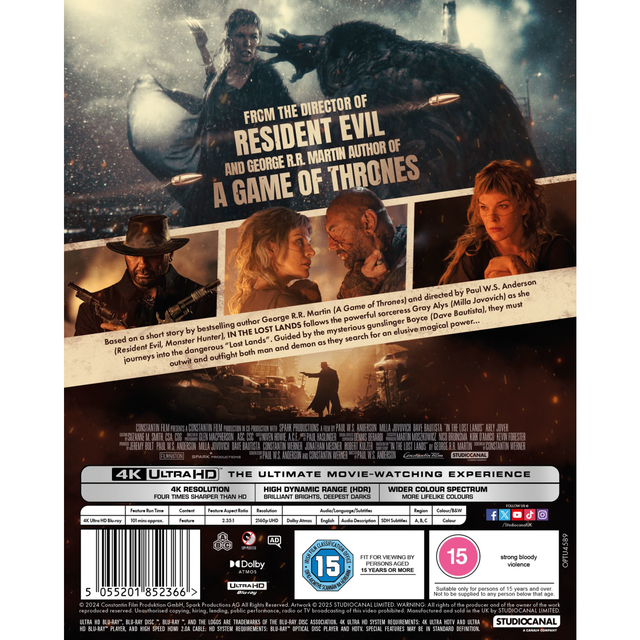 In The Lost Lands 4K Ultra HD