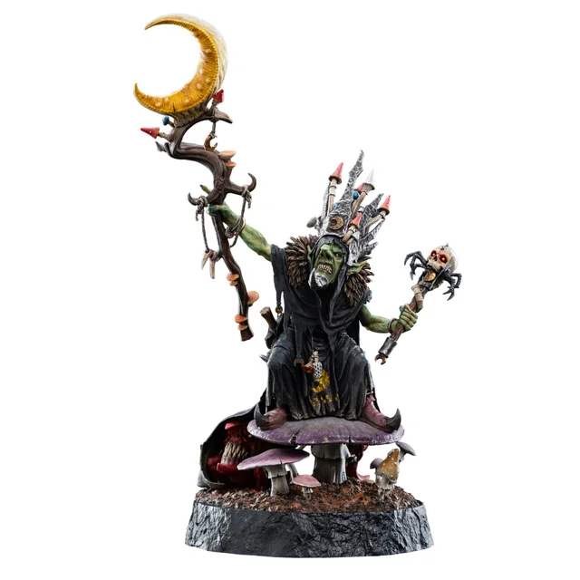 Weta Workshop Warhammer: Age of Sigmar Statue 1/6 Scale Skragrott the Loonking Limited Edition 41cm
