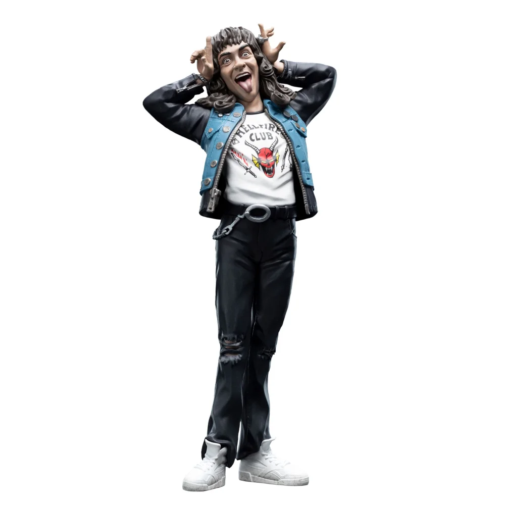 Weta Workshop Stranger Things Mini Epics Vinyl Figure Hellfire Eddie Limited Edition 18cm Image 1