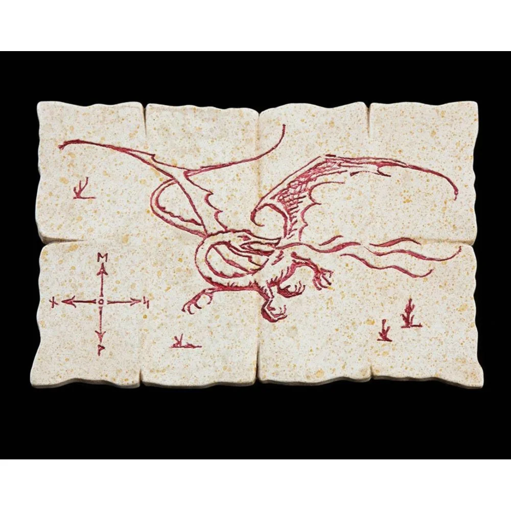 Weta Workshop Hobbit Magnet Dragon Map Image 1